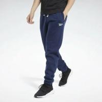 Мужские утепленные спортивные брюки Reebok с манжетами