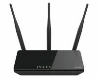 Беспроводной маршрутизатор D-Link DIR-806A/RU/R1A 802.11abgnac 733Mbps 2.4 ГГц 5 ГГц 4xLAN LAN RJ-45 черный