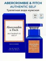 Туалетная вода мужская ABERCROMBIE & FITCH Authentic SELF men 30 мл Аберкромби аутентик мужские ароматы для мужчин