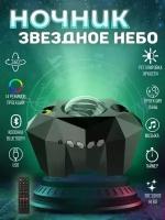 Светодиодный ночник-проектор Звездного неба "Северное сияние" с Bluetooth от Shark-Shop