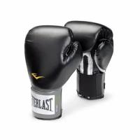 Боксерские перчатки тренировочные Everlast PU Pro Style Anti-MB - Черный (14 oz)