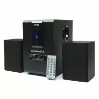 Актив. колонки 2.1 Dialog Progressive AP-150 10Вт, USB/SD, питание от сети, MDF, Black