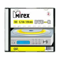 DVD-R 4.7GB Mirex 16x, slim