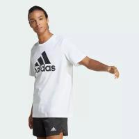 Футболка adidas Essentials Single Jersey Big Logo Tee, размер 3XL, белый