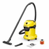 Пылесос Karcher WD 3-18 V-17/20 желтый/черный