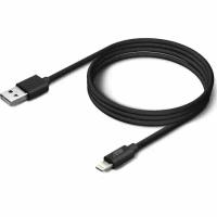 Кабель Borasco USB - 8 pin, 2А, 3м, черный