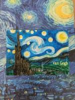 Магнит ручной работы Звездная ночь Ван Гог