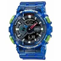 Наручные часы CASIO G-Shock GA-110JT-2A, синий, черный