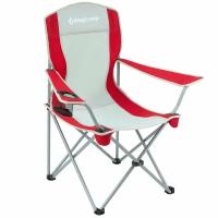 Кресло туристическое раскладное King Camp 3818 Arms Chair cталь, 84Х50Х96, красно-серый