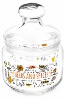 Банка для сыпучих продуктов Luminarc Herbs Spices с крышкой, 500 мл