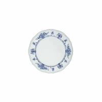 Тарелка LE COQ Anthiros, 17,5 см, фарфор, бело-синяя (LANT032BL001175)