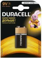 Батарейка DURACELL Duracell 6LR61-1BL/6LF22-1BL/6LP3146 MN BP1 9В 1шт. (крона)