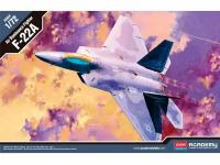 12423 Academy Многоцелевой истребитель F-22 Raptor (1:72)