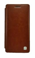 Чехол HOCO Crystal Leather Case для Huawei Ascend P6 Brown (коричневый)