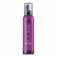 Schwarzkopf Professional Мусс Igora Expert, 3-0 Dark brown, 100 мл