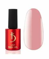 База для гель-лака "Lint Base Gel Kodi professional, COLD ROSE" 7мл. (с микроволокном)