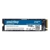 SSD Внутренний Smartbuy M.2 2280 Stream E14 256GB TLC NVMe PCIe3