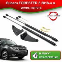 Упоры капота для Subaru FORESTER 5 2018-наст.время / Газовые амортизаторы капота Субару Форестер