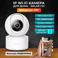 Камера видеонаблюдения wifi для дома видеоняня IMILAB Home Security Camera C21 (CMSXJ38A)