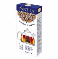 Фильтр-пакеты Yantra для заваривания листового чая, 80 шт (размер M)