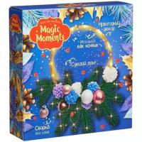 Набор для создания декора Magic Moments Новогодний венок фиолетовый
