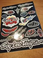 Наклейки TLD бренды Troy Lee Designs, mtb stickers