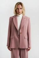 Пиджак МАКОВЦВЕТ, размер S 44, розовый