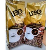 Кофе LEBO Extra зерно. Набор из 2-ух пачек по 500г