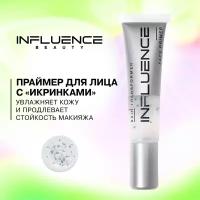 Праймер INFLUENCE BEAUTY SKIN TRANSFORMER 2.0 для лица с "икринками", уход, база под макияж, прозрачный, 13мл