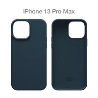 Силиконовый чехол COMMO Shield Case для iPhone 13 Pro Max с поддержкой беспроводной зарядки, Blue