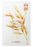 Маска на тканевой основе, 21 мл, Natural Oatmeal Mask Sheet, THE SAEM, 8806164158876