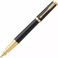 Ручка перьевая Parker Ingenuity Core F570, Lacquer Black GT (Перо F) 2182005