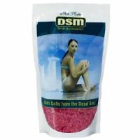 Cоль Мёртвого моря с ароматом - роза Mon Platin DSM Bath Salts From The Dead Sea 500 гр