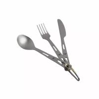 Набор столовых приборов титановый 3-PIECE TITANIUM CUTLERY SET