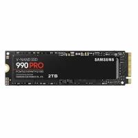 Накопитель SSD Samsung M.2 2TB 990 PRO PCIe 4.0 x4 V-NAND TLC (MZ-V9P2T0B/AM)