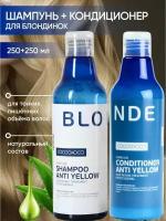 CocoChoco BLOND Шампунь и кондиционер для осветленных волос 250 мл