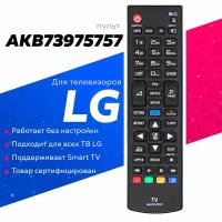 Пульт для телевизора LG SMART TV AKB73975757 (AKB73975728)