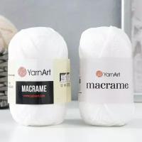 Пряжа "Macrame Макраме" 100% полиэстер 130м/90гр