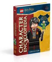 Энциклопедия персонажей серии Гарри Поттер на английском языке (LEGO Harry Potter) с фигуркой Риты Скиттер