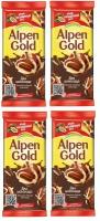 Шоколад Alpen Gold Два Шоколада темный и белый 85г 4 шт