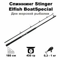 Спиннинг Stinger Elfish BoatSpecial 602UXH 1,80m 300-1000gr (для морской рыбалки)