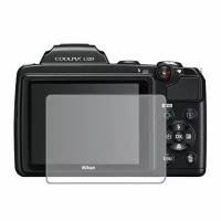 Nikon Coolpix L120 защитный экран для фотоаппарата Гидрогель Прозрачный (Силикон)