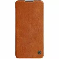 Чехол Nillkin Qin Leather Case для Xiaomi Redmi Note 9T Brown (коричневый)