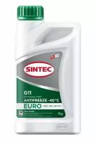 Антифриз SINTEC EURO G11 (-40) 1 л, 1 уп