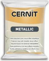 Полимерная глина CERNIT METALLIC 56г, золото 050