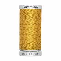 Нить Gutermann Extra Strong 40/100 м суперкрепкая, 100% полиэстер, цвет 968 золотой