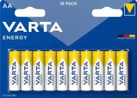 Батарейка AA LR6 1.5V блистер 10шт. (цена за 1шт.) Alkaline Energy, VARTA VRTLR6E10БЛ (1 шт.)