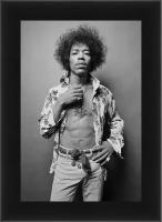 Плакат, постер на бумаге Джими Хендрикс. Jimi Hendrix. Размер 42 х 60 см