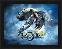 Плакат, постер на бумаге Bayonetta 2. Размер 21х30 см