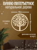 Панно настенное дерево листья